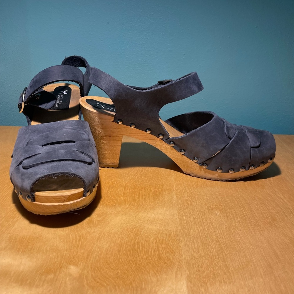 Blue Suede Clogs - image 2